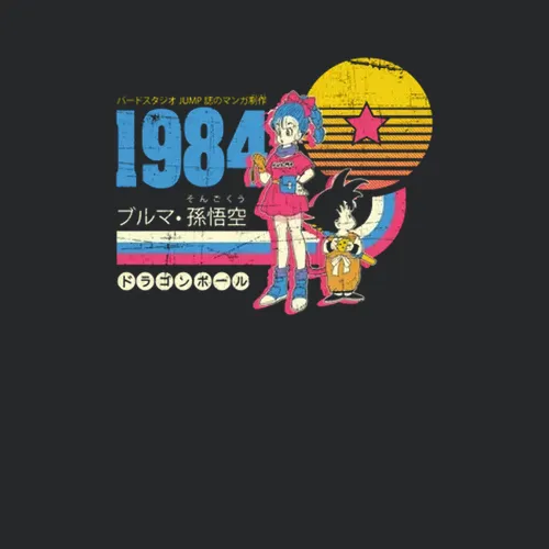 Dragon Ball 1984 Vintage Original Goku Bulma