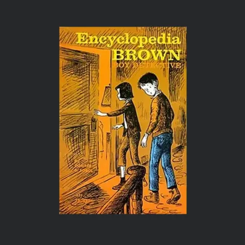 Encyclopedia Brown Childrens Storybook Cover