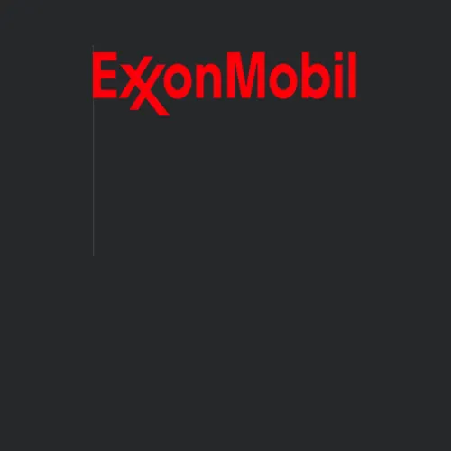Exxon Mobil Logo Popular Gas Station