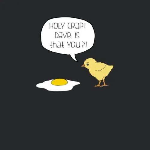 Holy Crap Dave Is That You Funny Egg Chicken