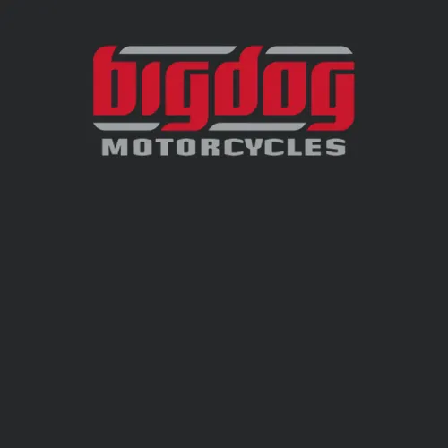 New Big Dog Chopper Motorcycles Logo White Size S To 5xl