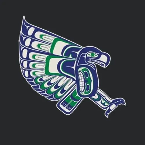 Seattle Seahawks Hawk Attacking Best Nfl Native American Haida Art Ultimate Seahawks Fan