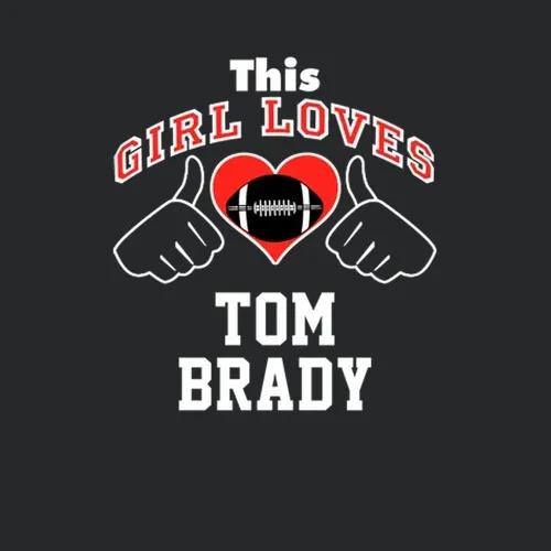 This Loves Tom Brady New England Football Player Sports Fan Heart