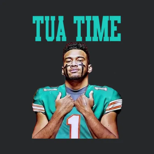 Tua Tagovailoa Miami Dolphins Tua Time Aloha Hawaiian Qb Football