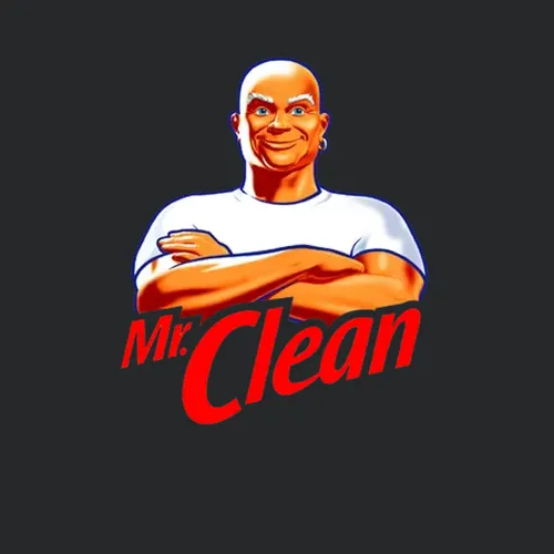Mr Clean Cleaning Supply Mascot Holiday Ornament