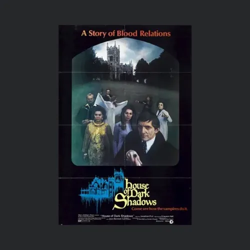 House Of Dark Shadows Cool Vintage 70s Movie