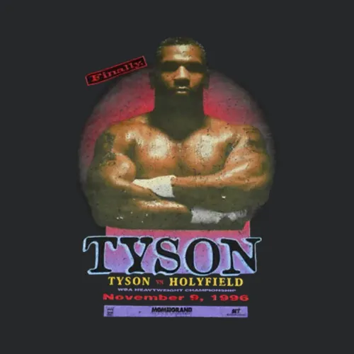 1997 Mike Tyson Vs Holyfield Boxing Mgm Grand Finally 90s