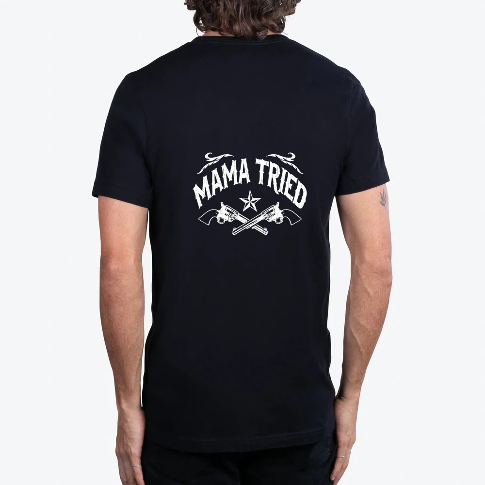 Mama Tried Vintage Distressed Look