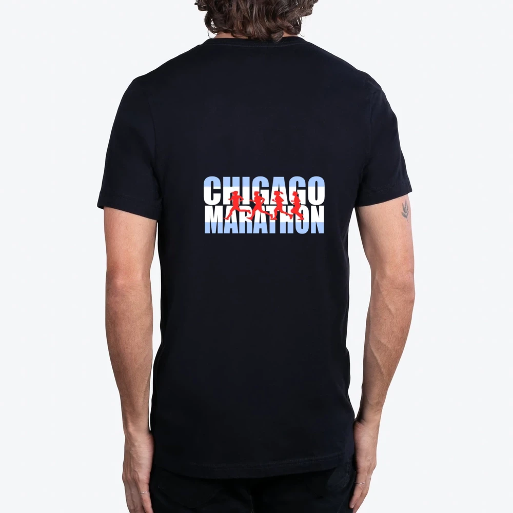 262 Mile Marathon Runner Chicago Flag