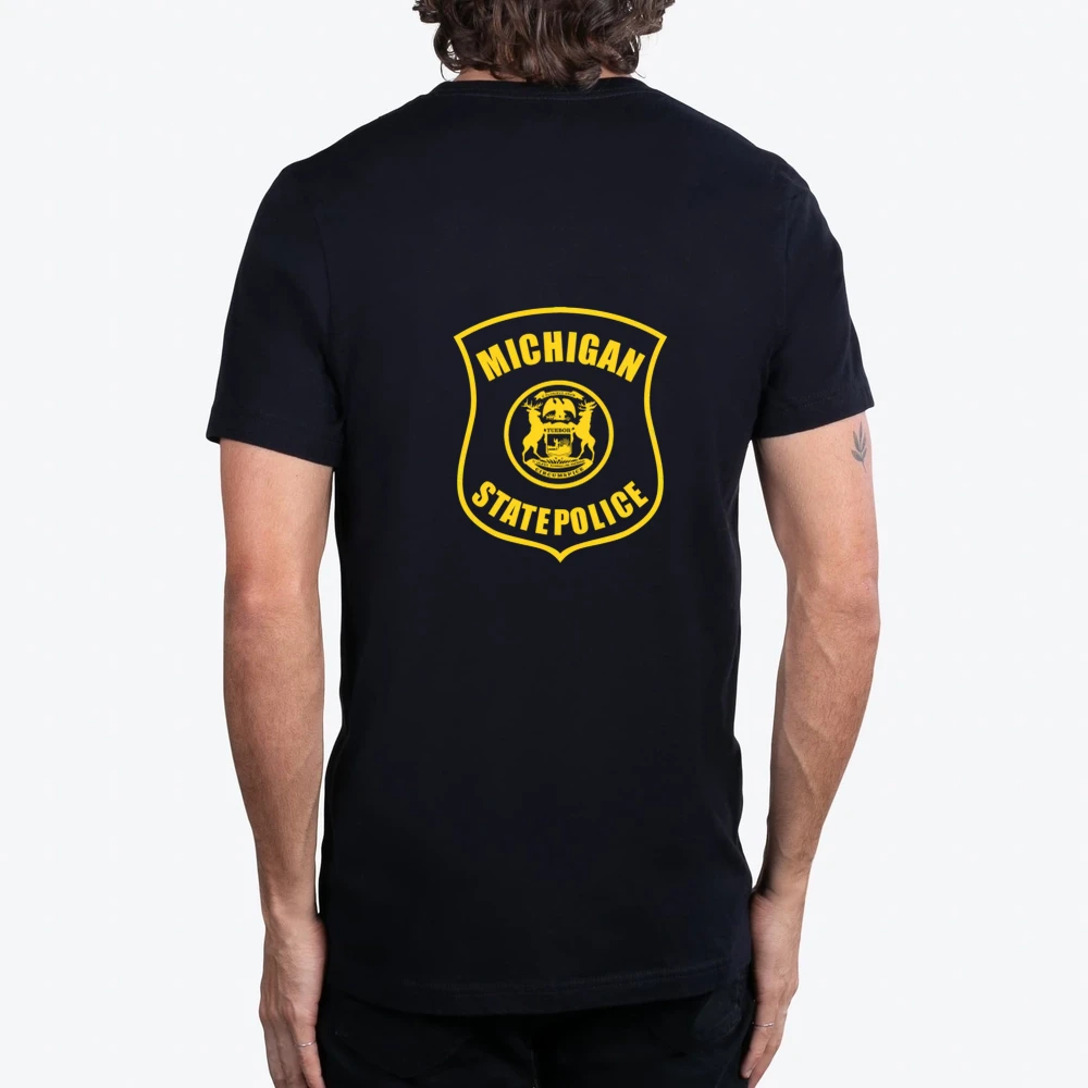 Michigan State Police Logo For Black