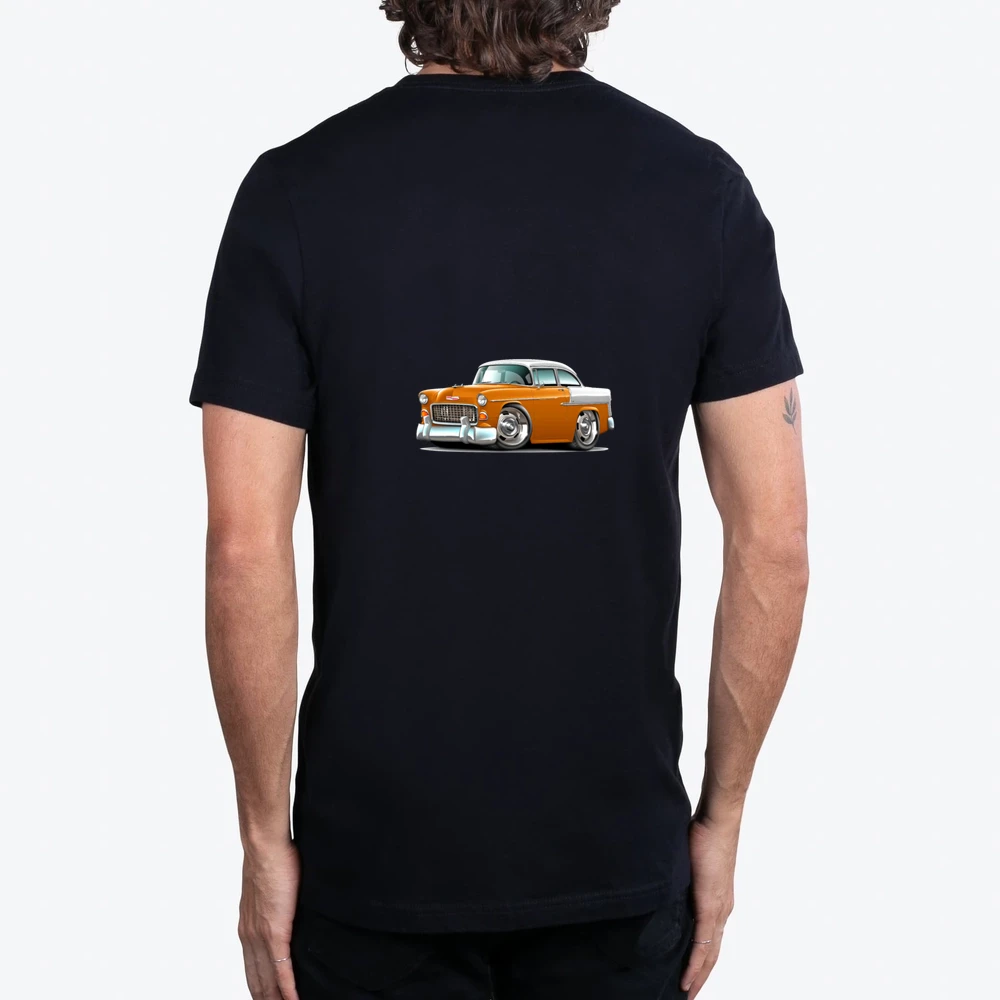 1955 Chevy Belair Orange Car