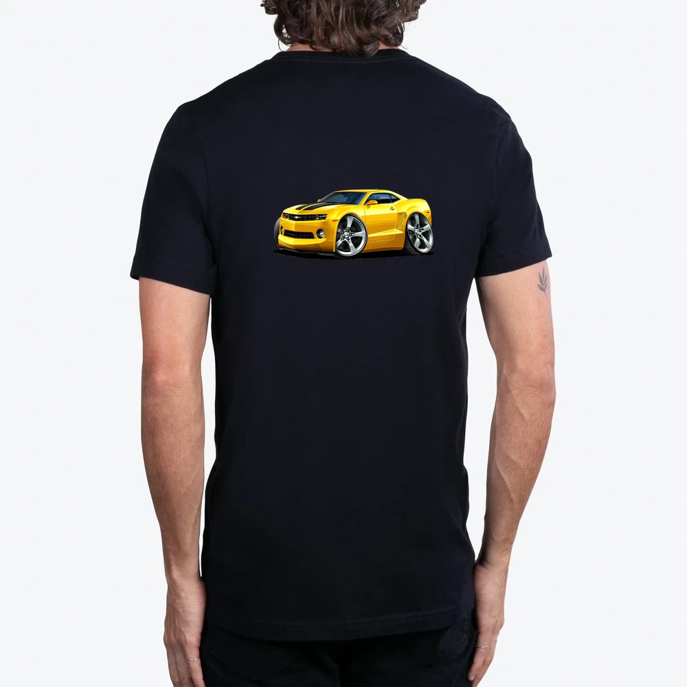 2010 12 Chevy Camaro Yellow Black Car