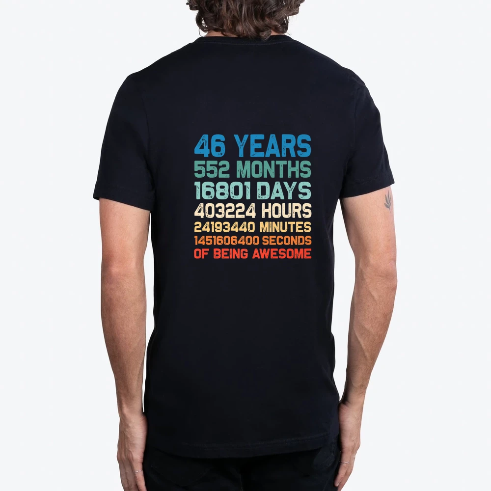 46th Birthday 46 Years Of Being Awesome Wedding Anniversary Premium