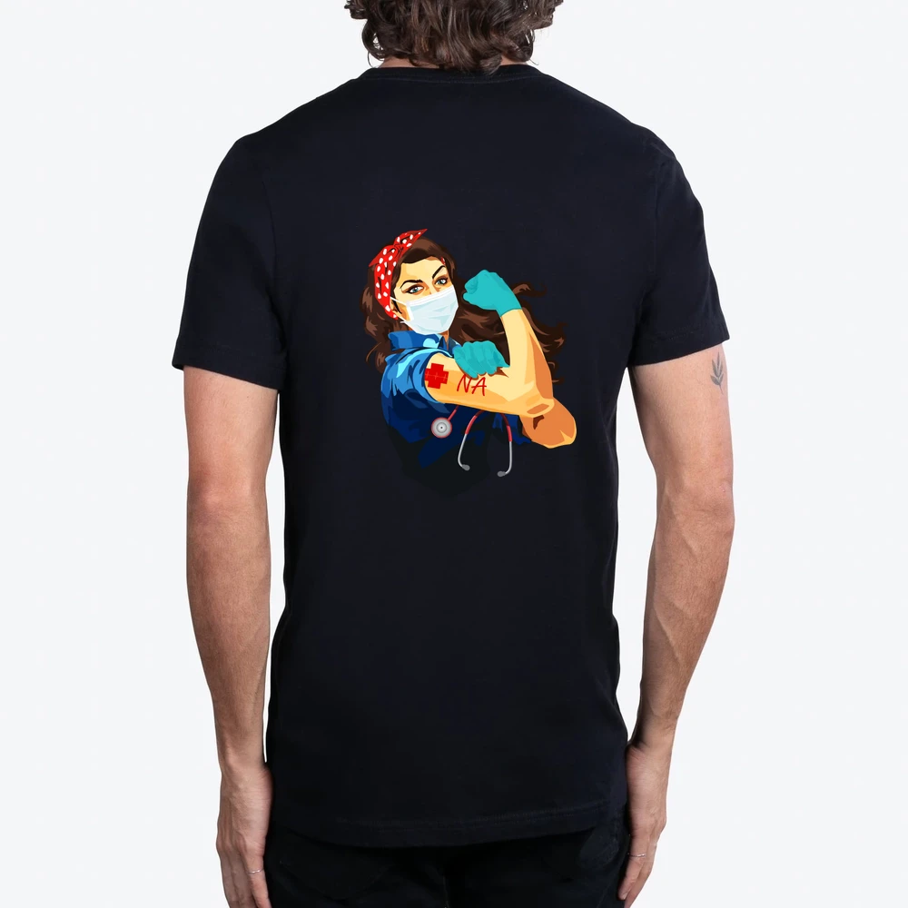 Nursing Assistant Na Frontline Workers Nurse Strong Rosie Riveter