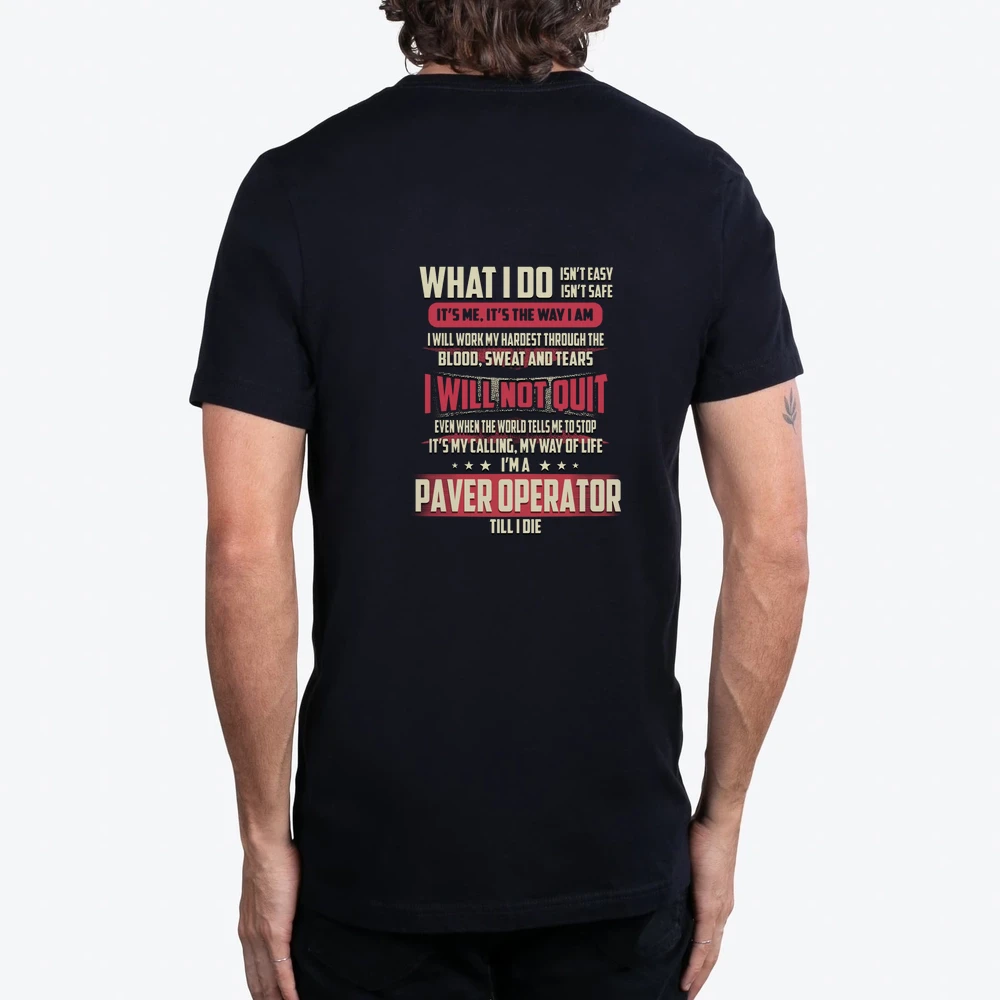 Paver Operator What I Do Job