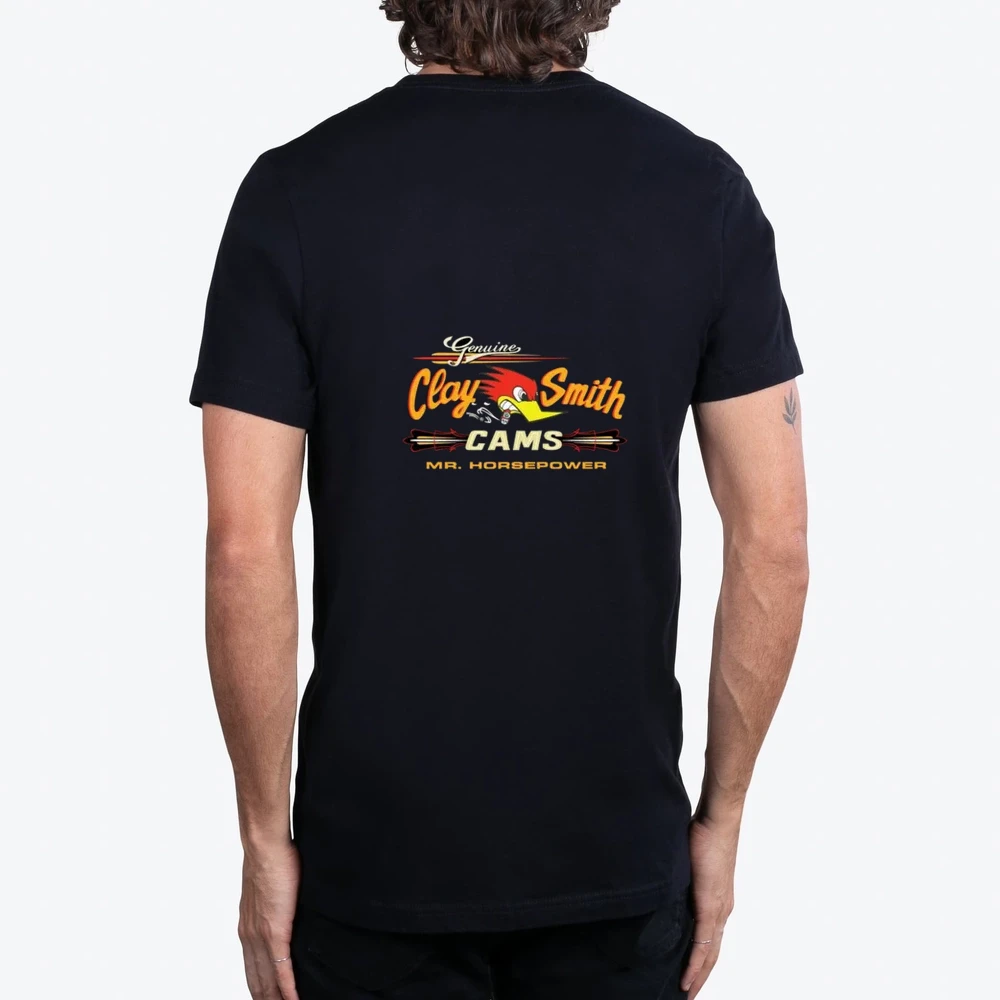 Clay Smith Genuine Cams Vintage Logo Mr Horsepower Hot Rod Racing