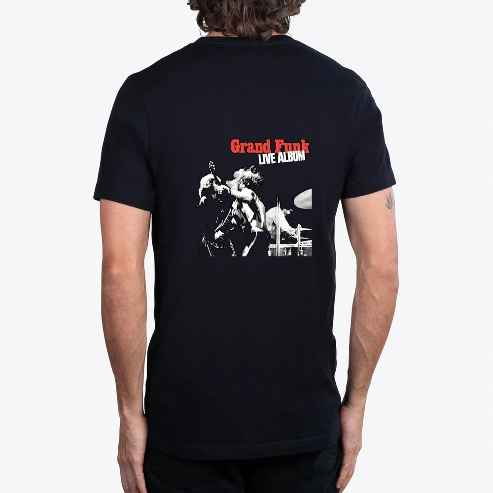 Grand Funk Live Album Cover Retro Music Band
