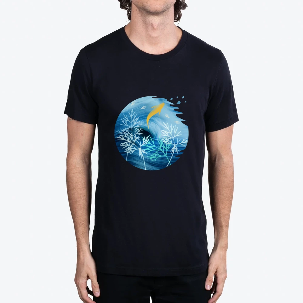 Sea Planet With Fish