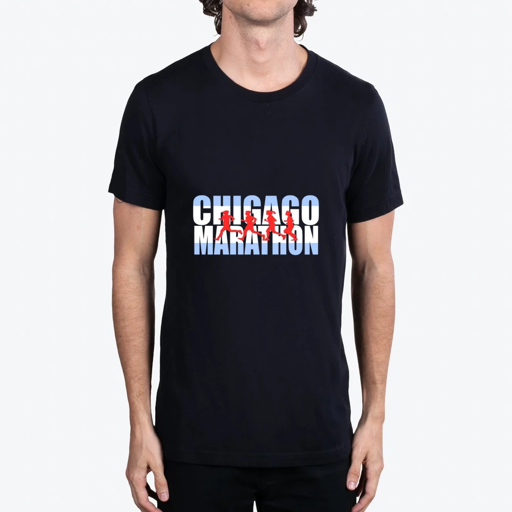 262 Mile Marathon Runner Chicago Flag