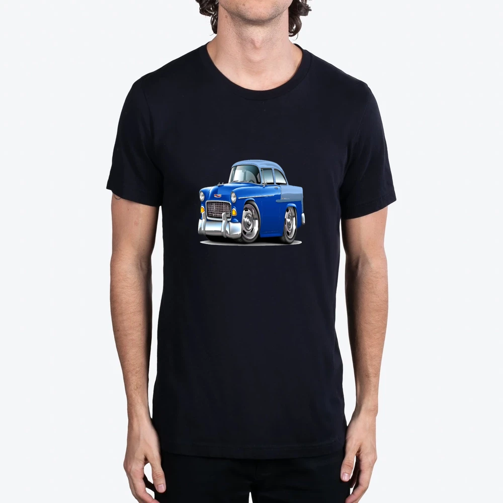 1955 Chevy Belair Blue Car Custom