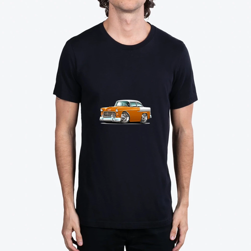 1955 Chevy Belair Orange Car