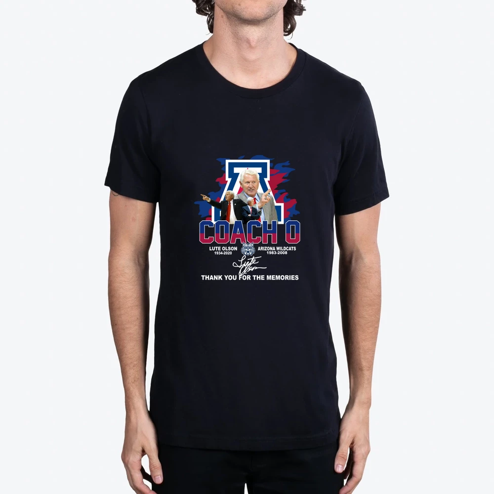 Coach O Lute Olson 1934 2020 Arizona Wildcats 1983 2008 Signature