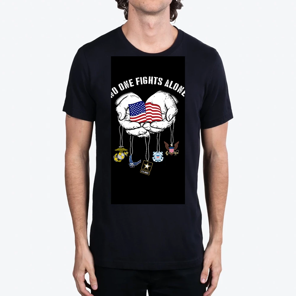 No One Fights Alone America Marine Corps Air Force Us Army Chatham Lighthouse Iphone Xr Case