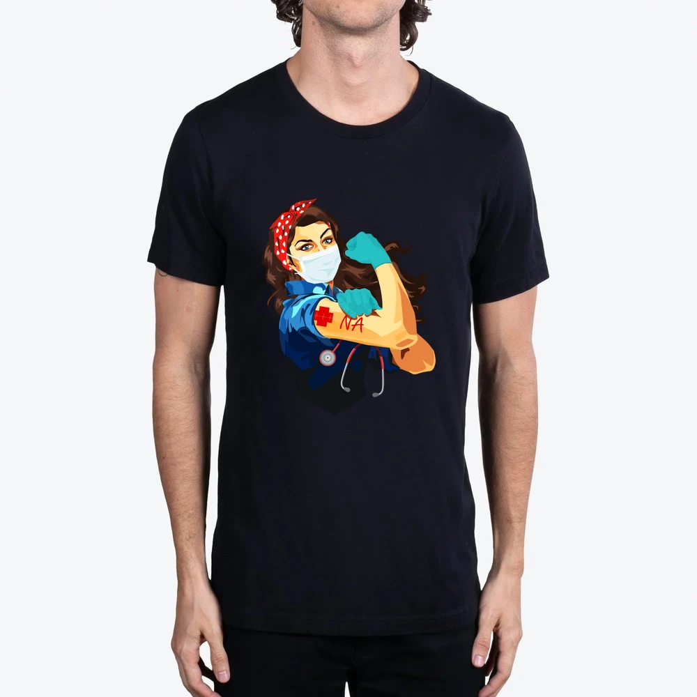 Nursing Assistant Na Frontline Workers Nurse Strong Rosie Riveter