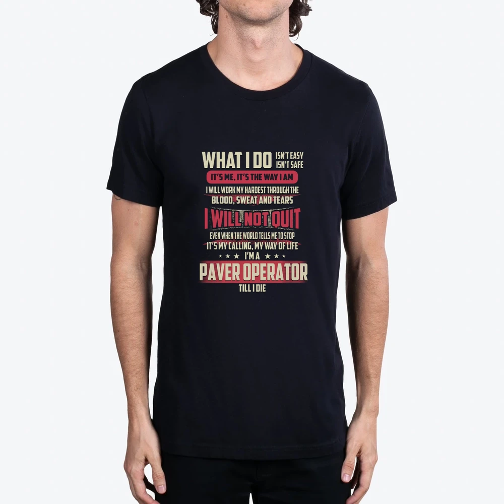 Paver Operator What I Do Job