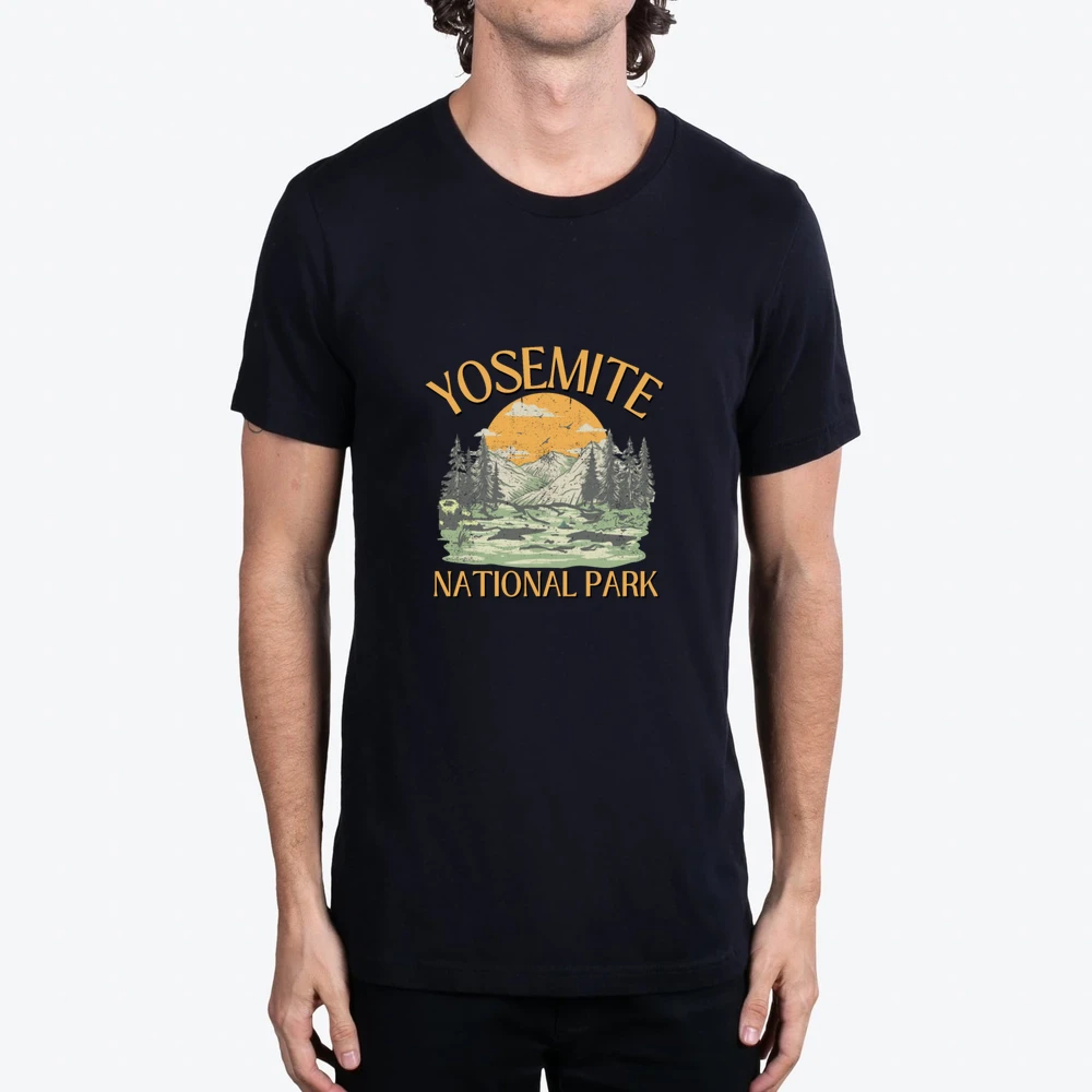 Vintage Yosemite Retro National Park California