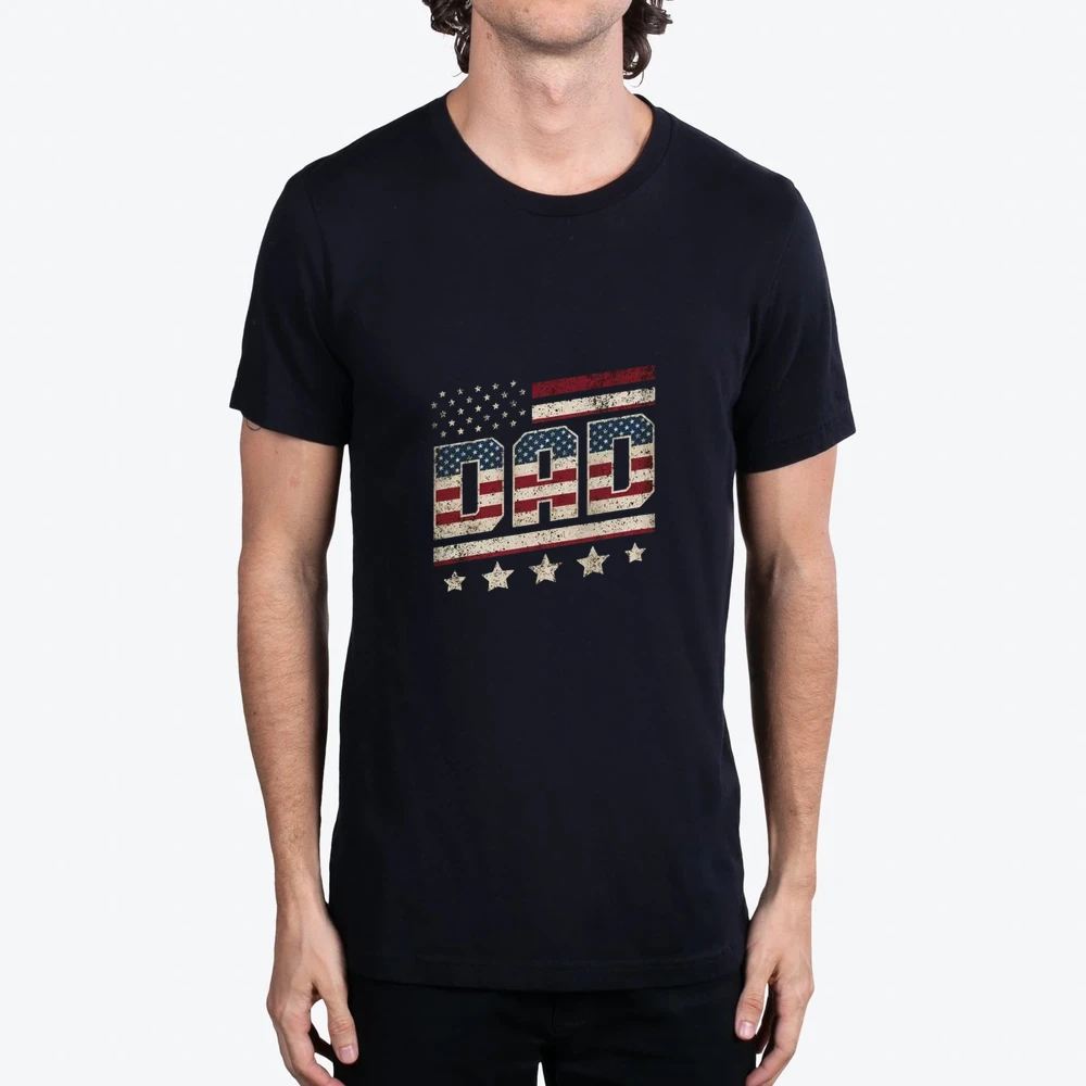 Vintage Dad Usa American Daddy Fathers Day