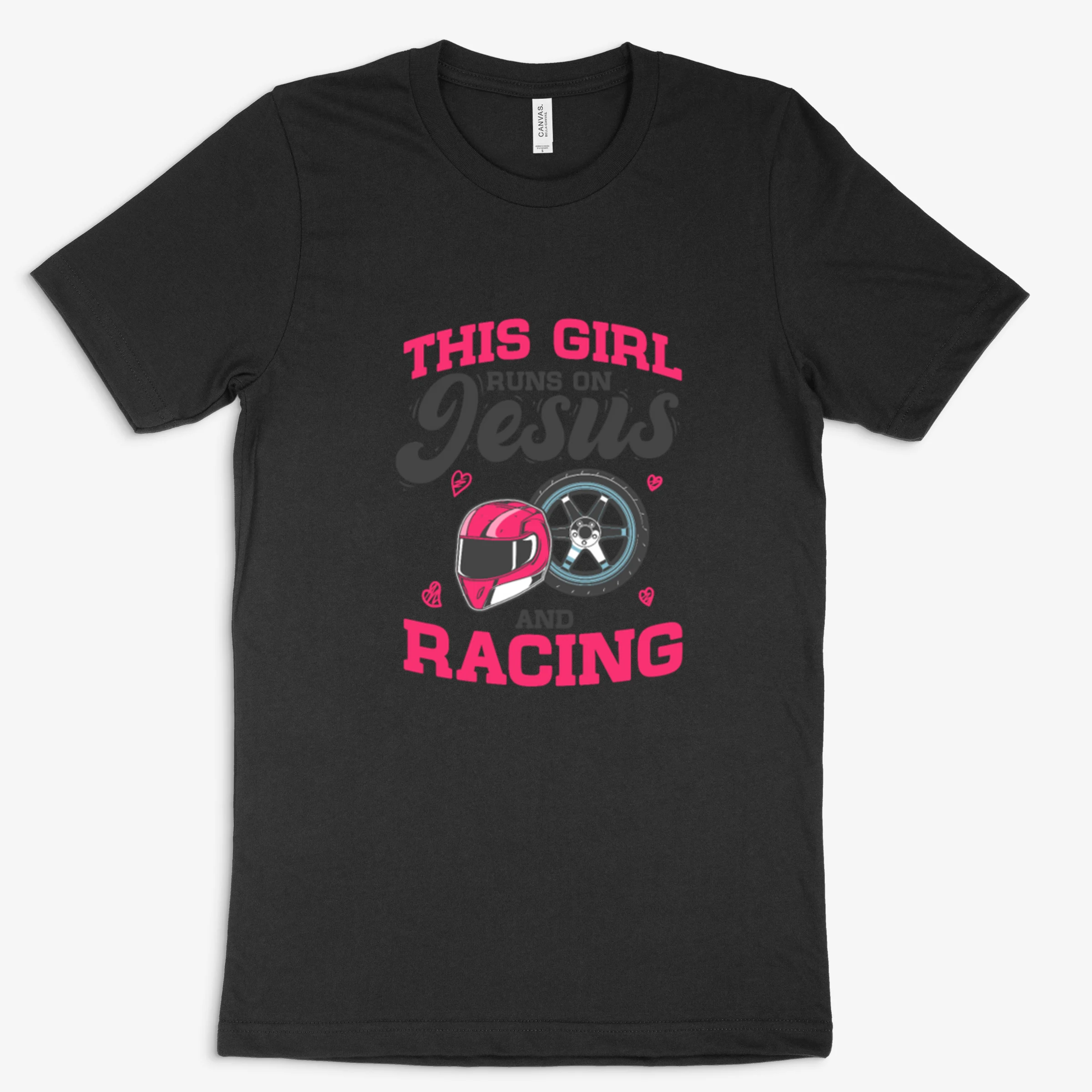 Car Racer This Girl Runs On Jesus And Racing