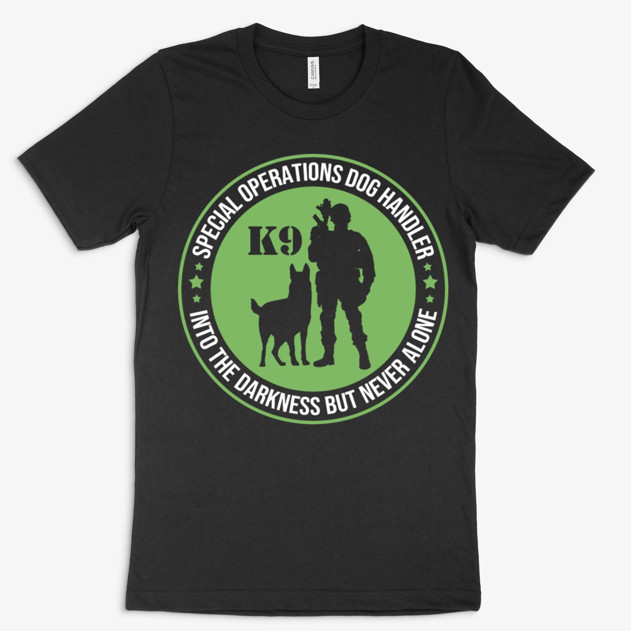 Special Operations Dog Handler K9 Police Dog