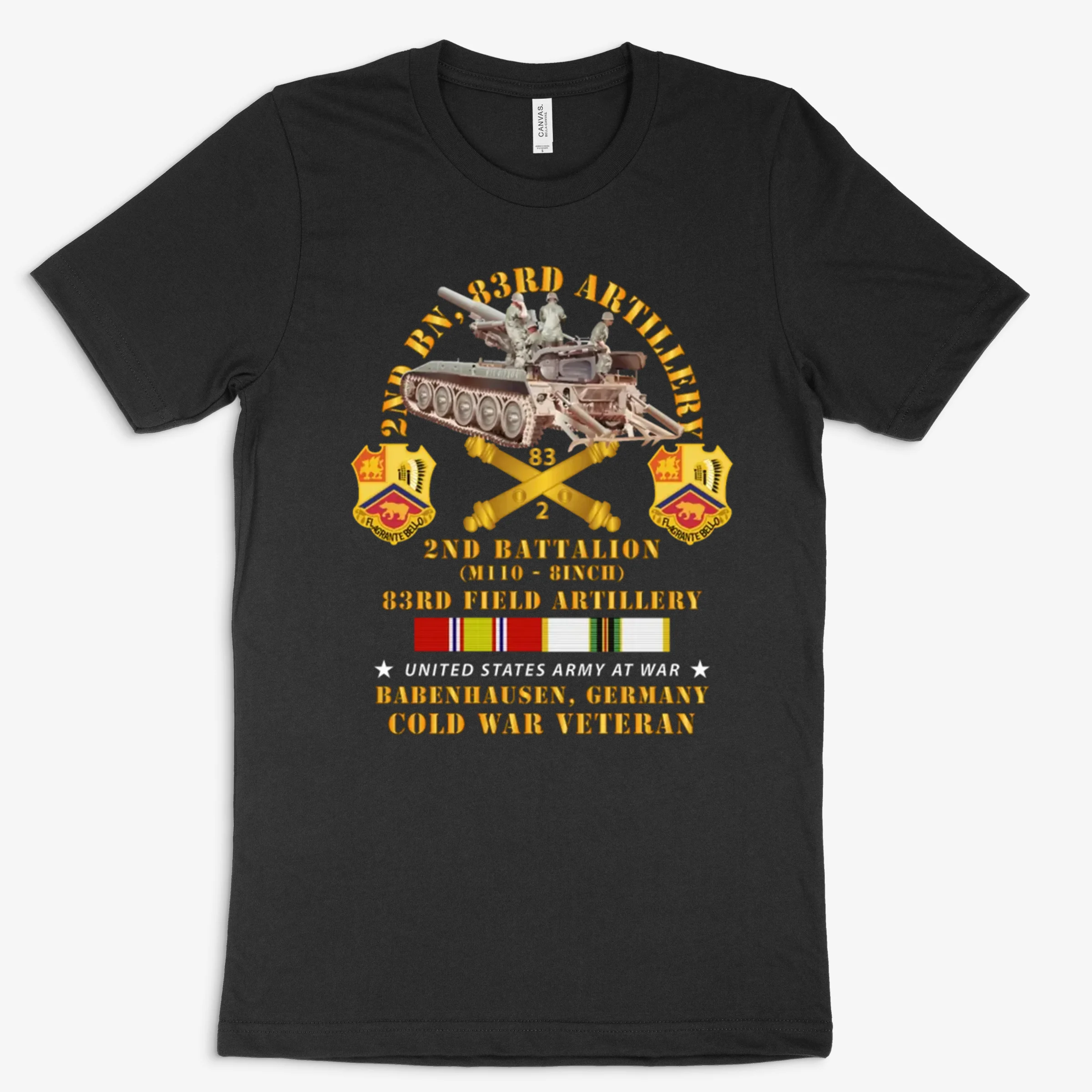 2nd Bn 83rd Artillery W M110 Babenhausen Germany