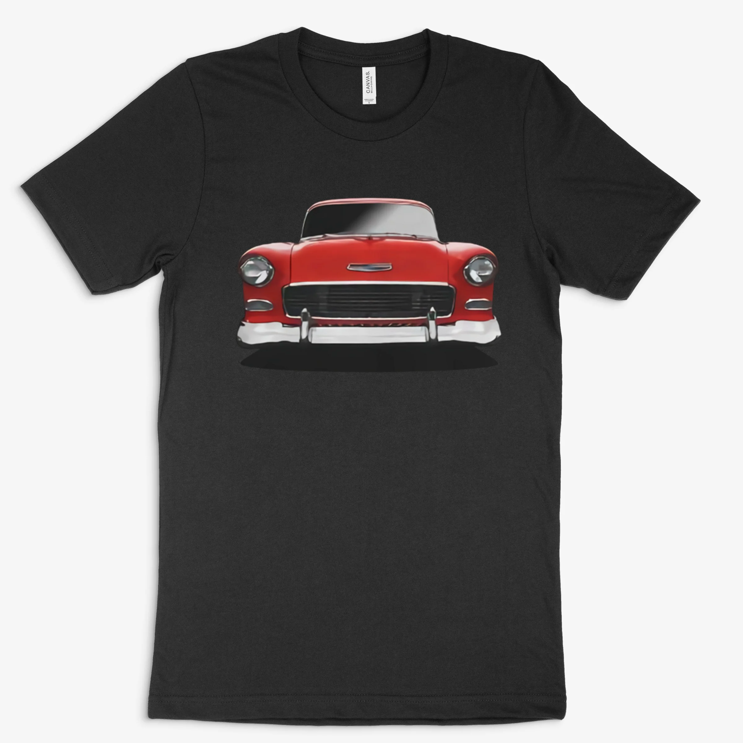 1955 Belair Front Red