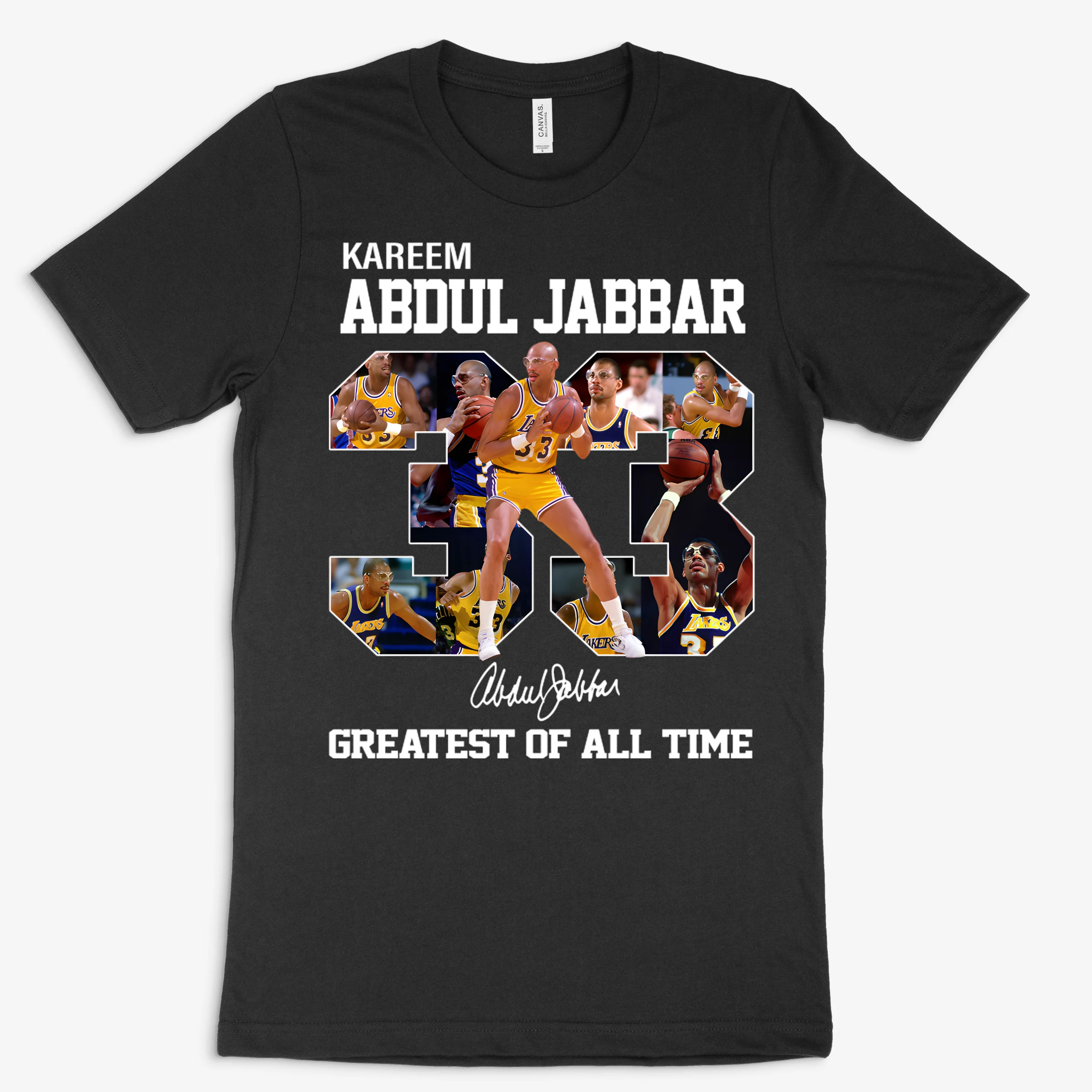 33 Kareem Abdul Jabbar Signature Greatest Of All Time