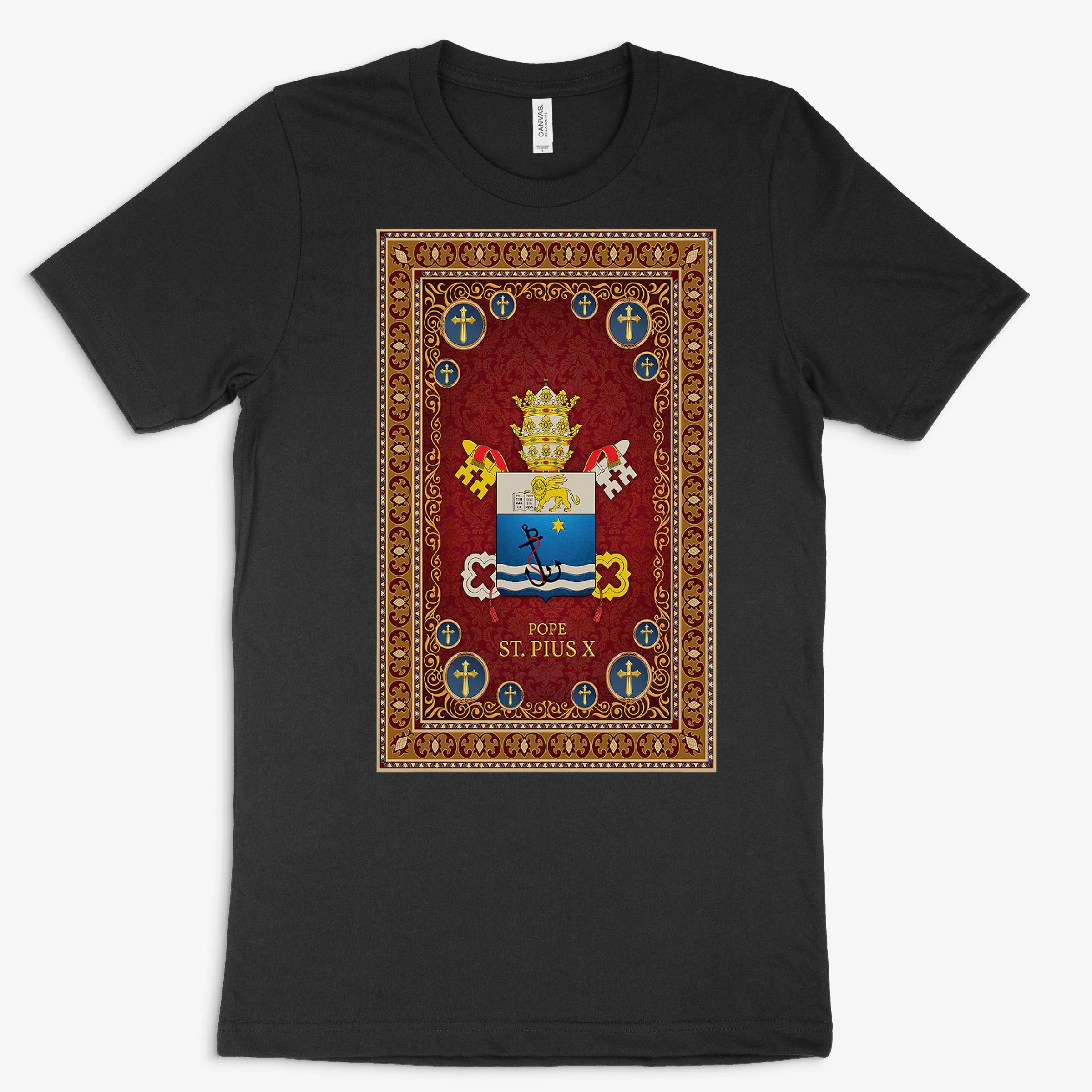Blanket Pope St Pius X Coat Of Arms Blankets