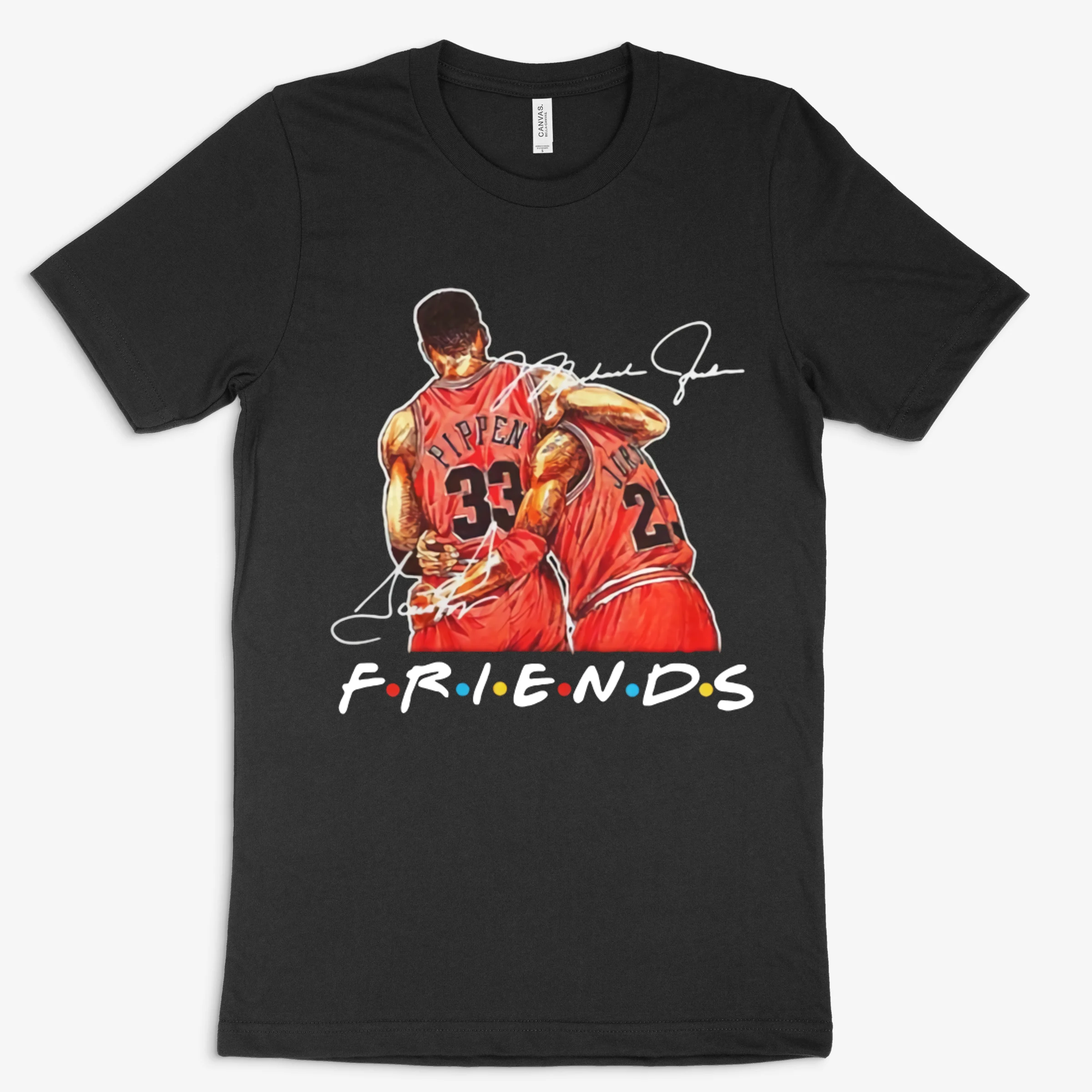 Chicago Bull Michael Jordan And Scottie Pippen Friends Signatures