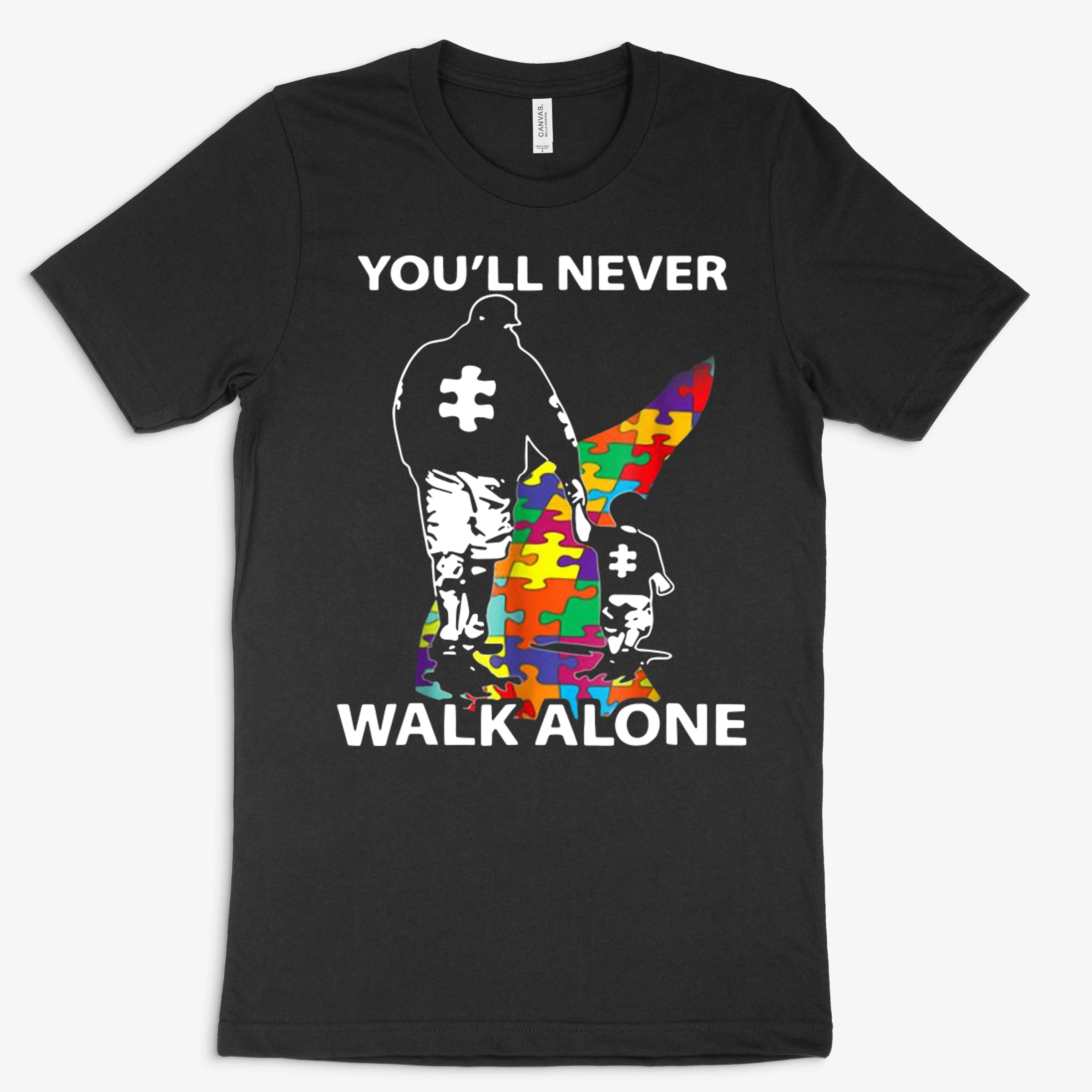 Father And Son Autism Youll Never Walk Alone