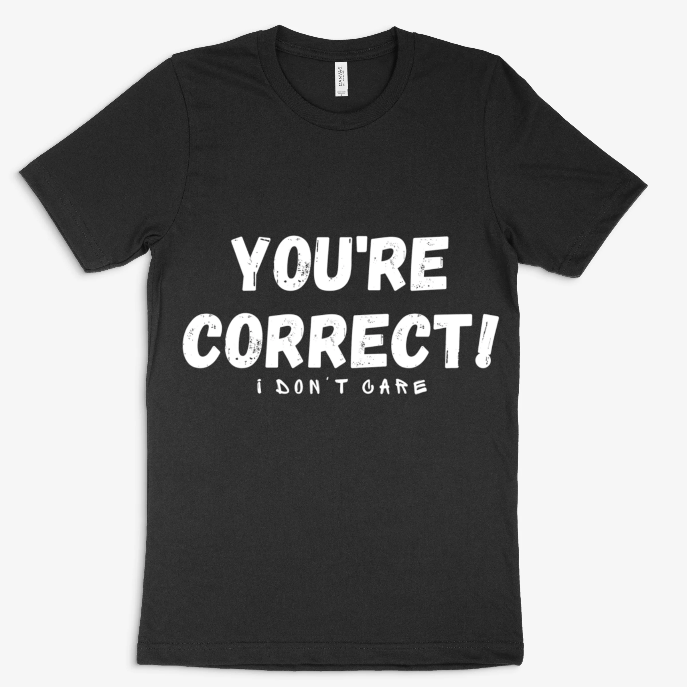 Youre Correct I Dont Care Funny Quotes