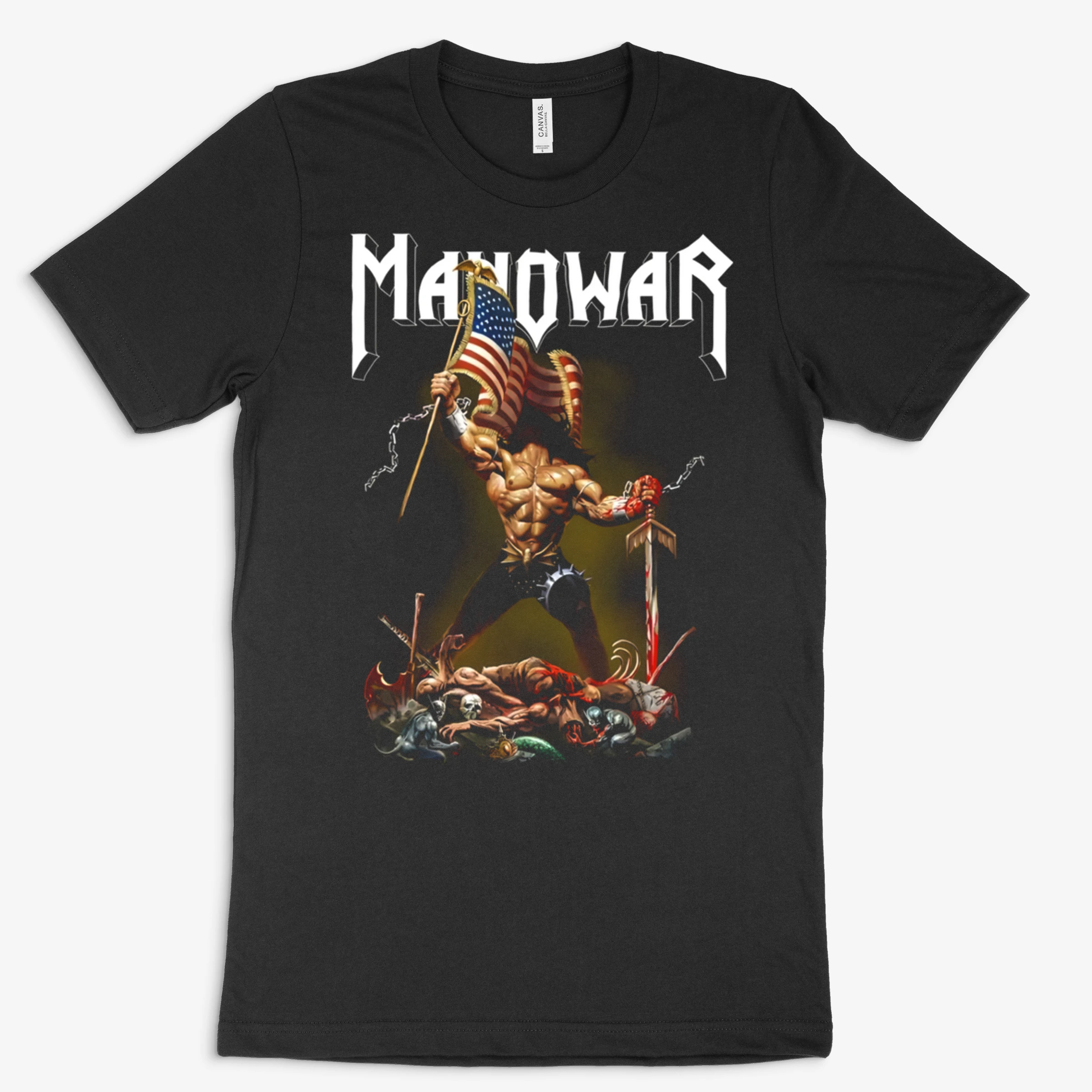 2 Side Manowar Warriors Of The World Usa