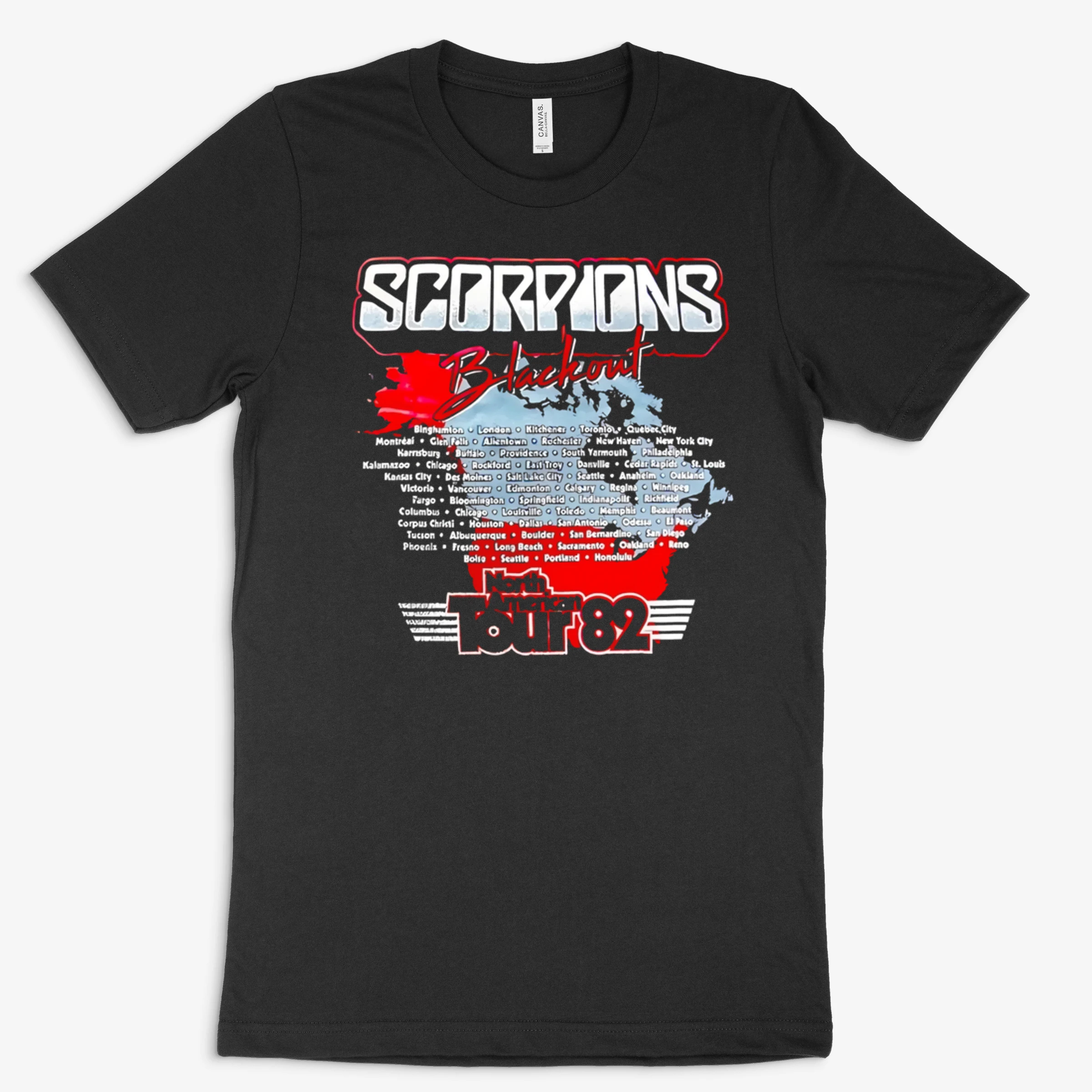 2 Side Scorpions North American Tour