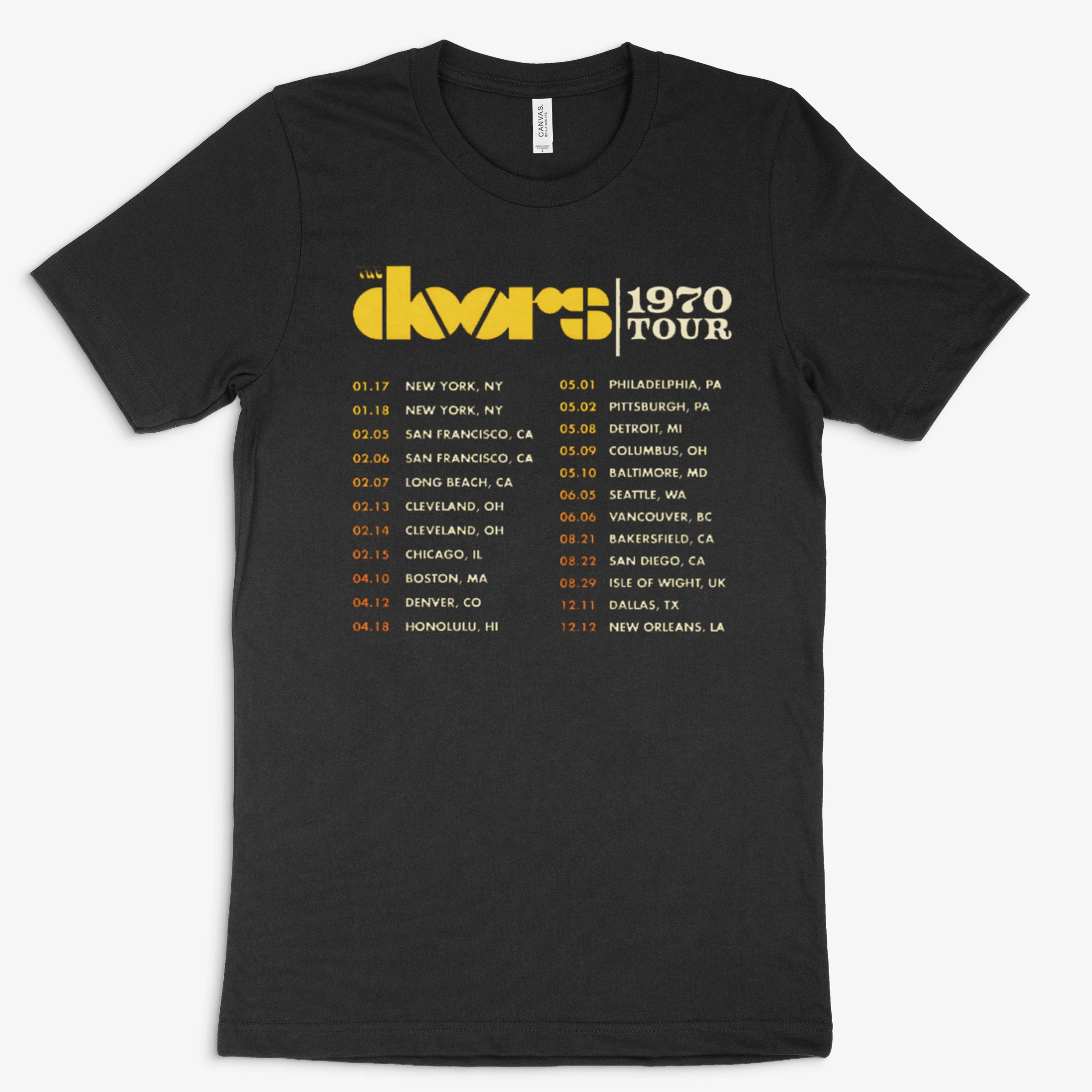 2 Side The Doors 1970 Tour