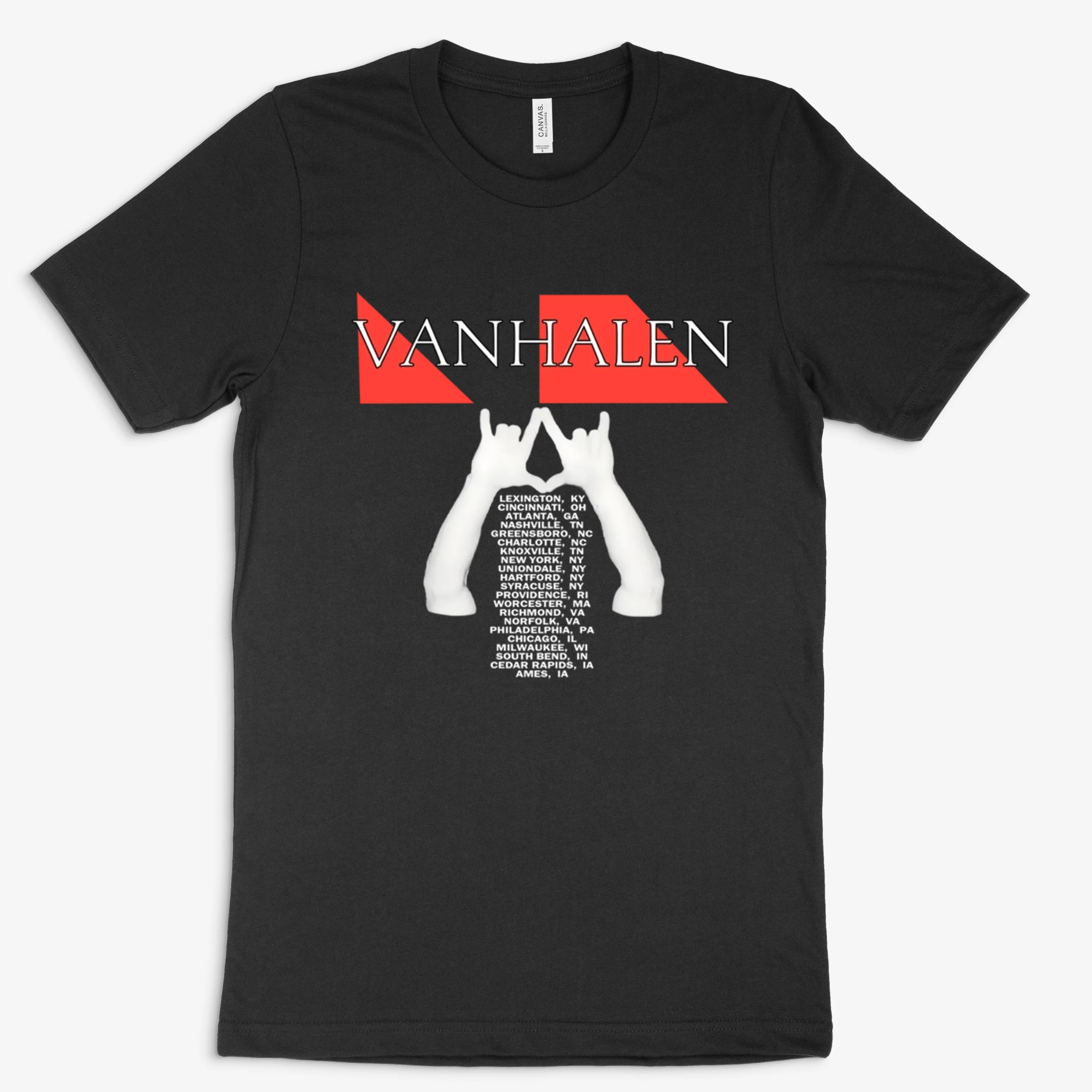 Double Sided Vintage Van Halen Ou812