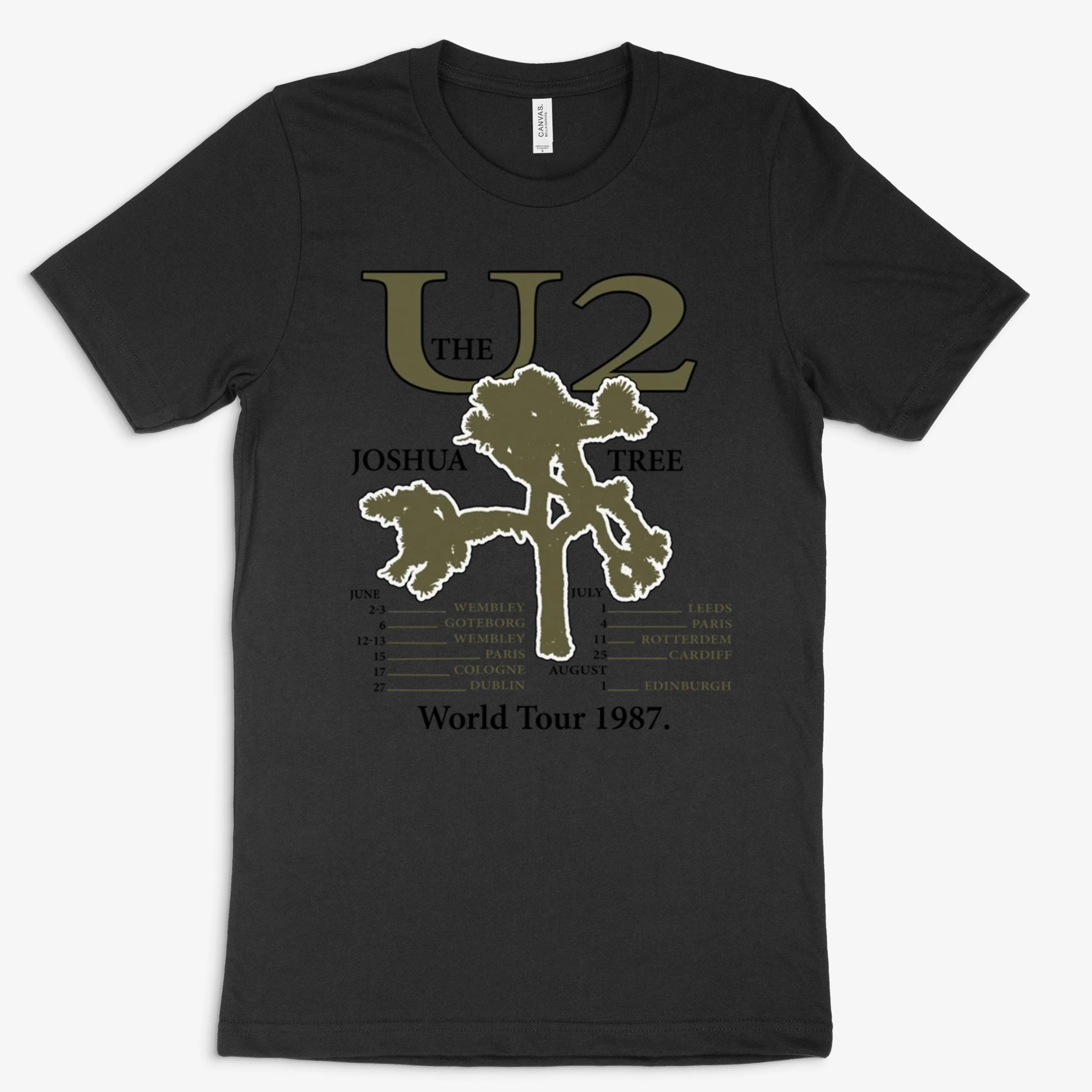 U2 The Joshua Tree World Tour 1987