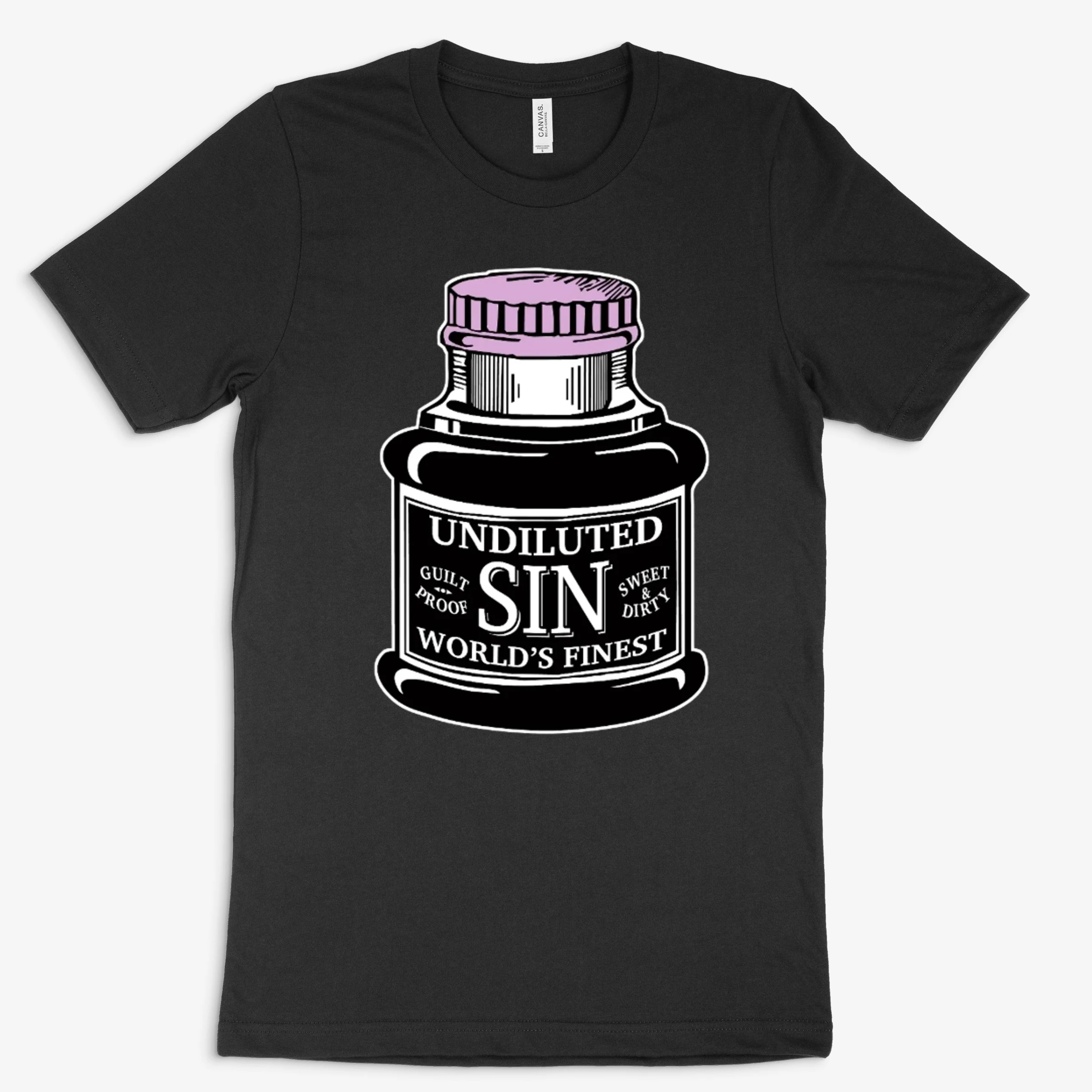 Vintage Bottle Of Undiluted Sin