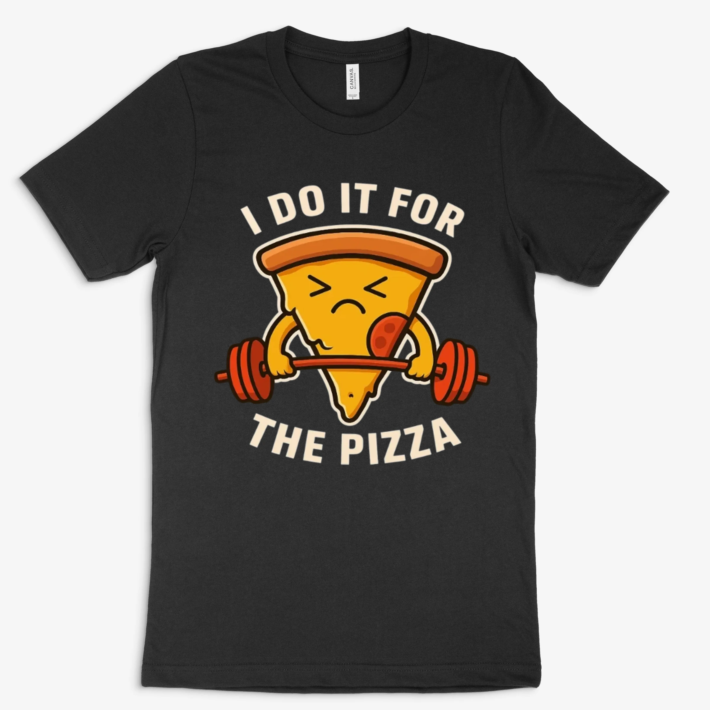 Working Out For Pizza Funny Fitness Design For
