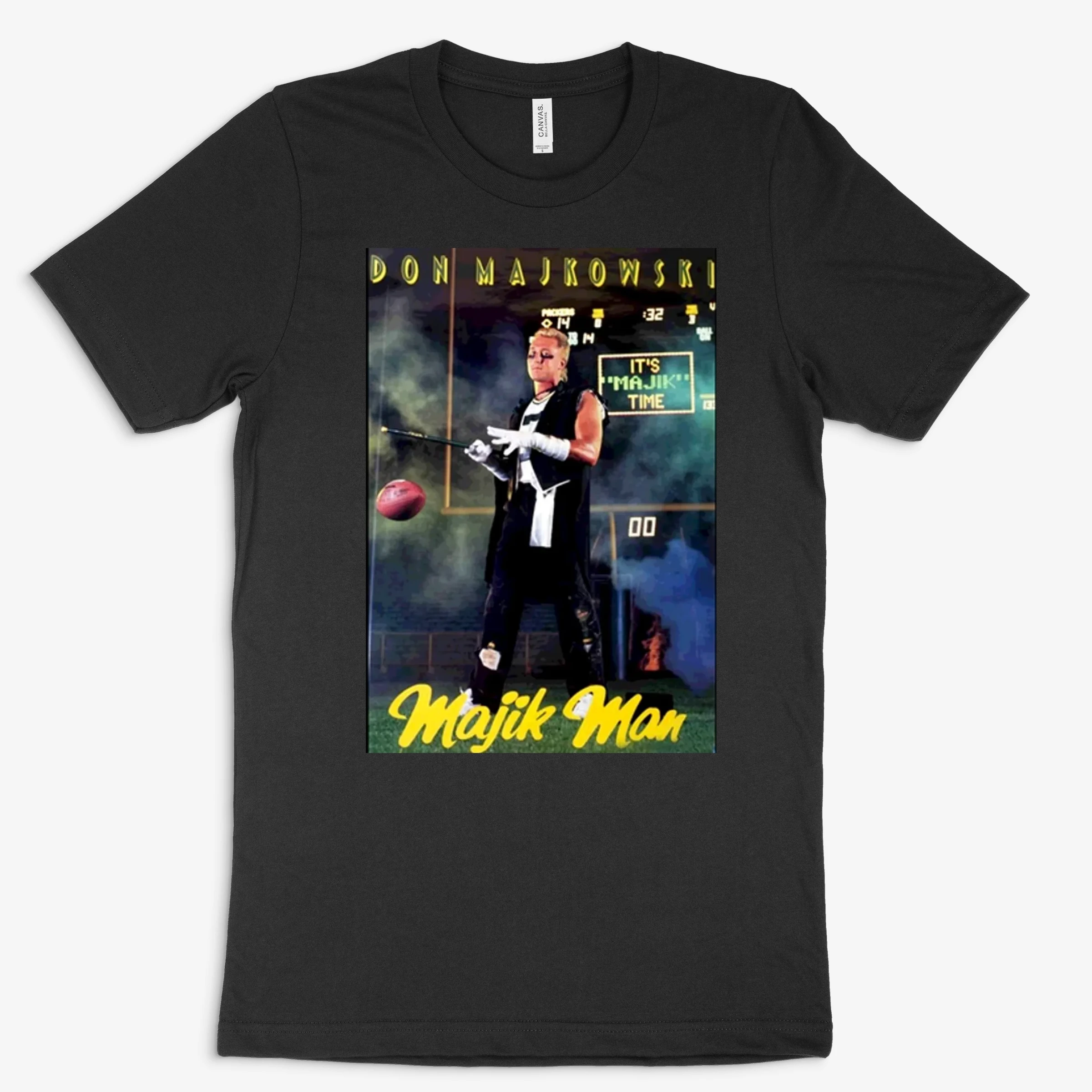 Retro Green Bay Football Don Majkowski Majik