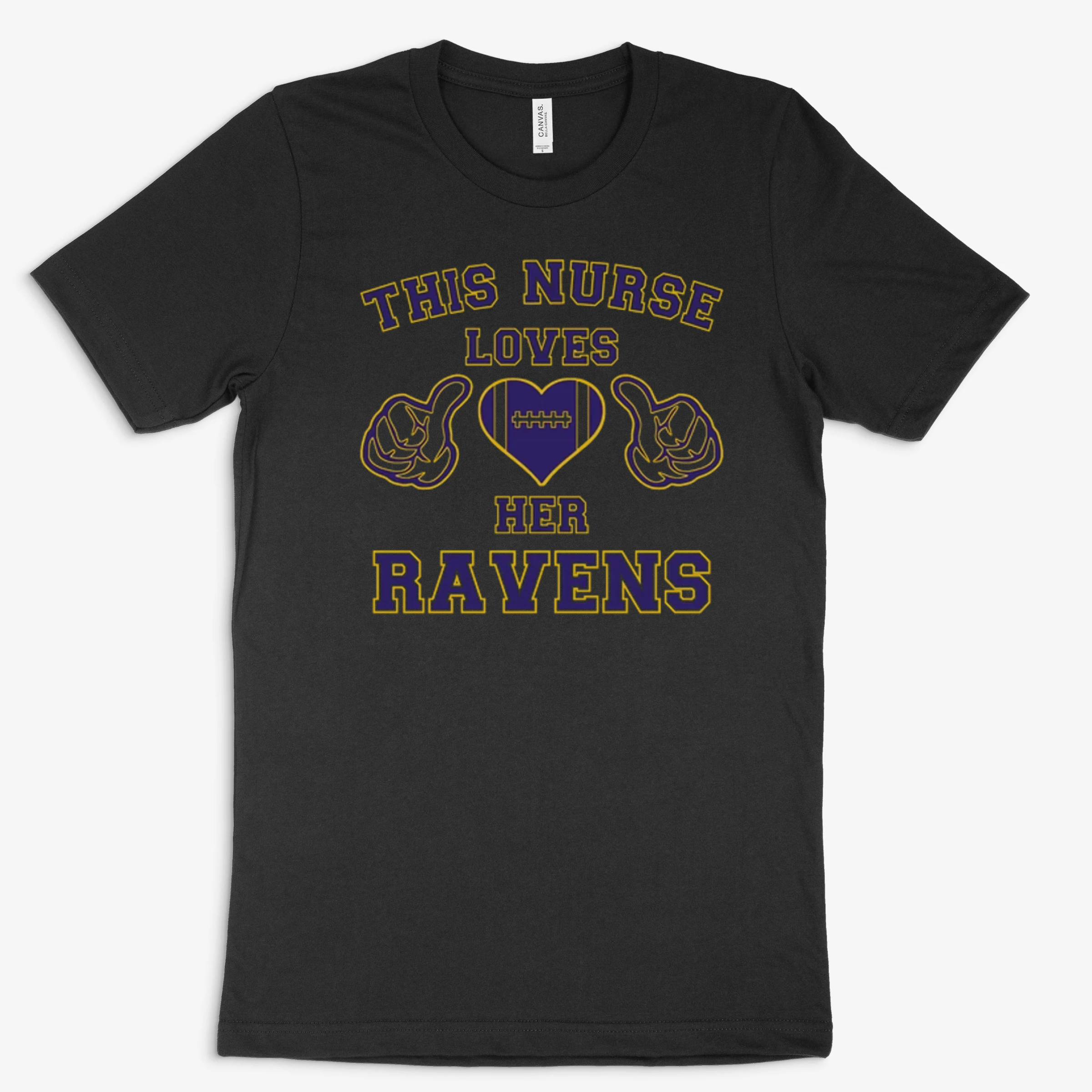 This Nurse Loves Her Ravens Football Baltimore Ravens Team Colors