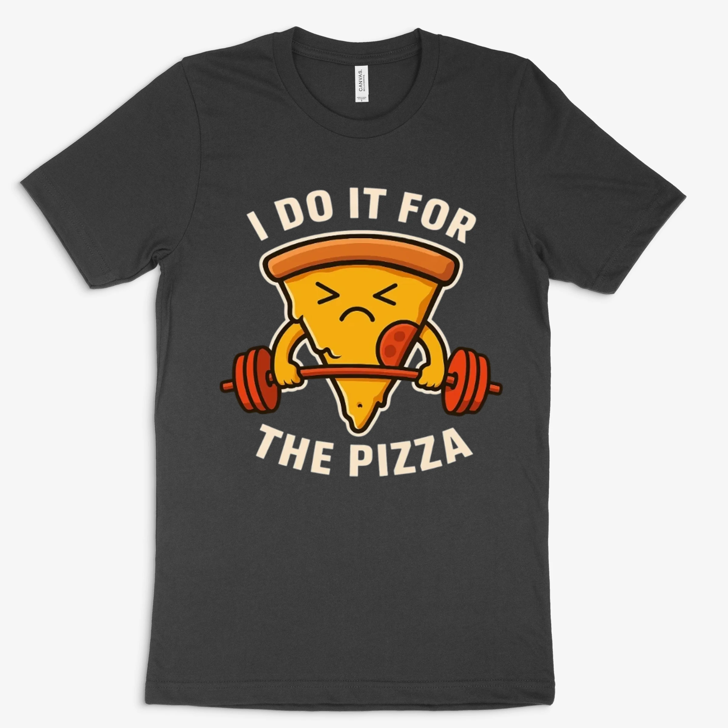 Working Out For Pizza Funny Fitness Design For
